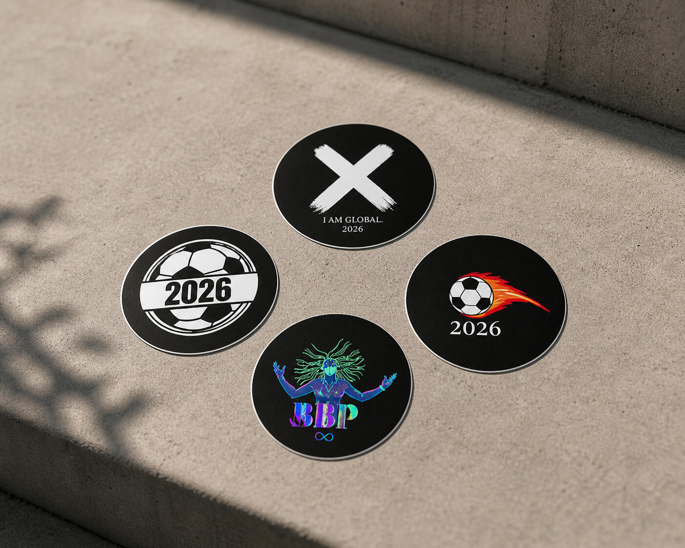 Global - travel sticker